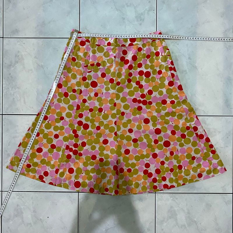 Marc Jacobs Multicolor A-Line Flare Skirt Designer Archive, foto 10