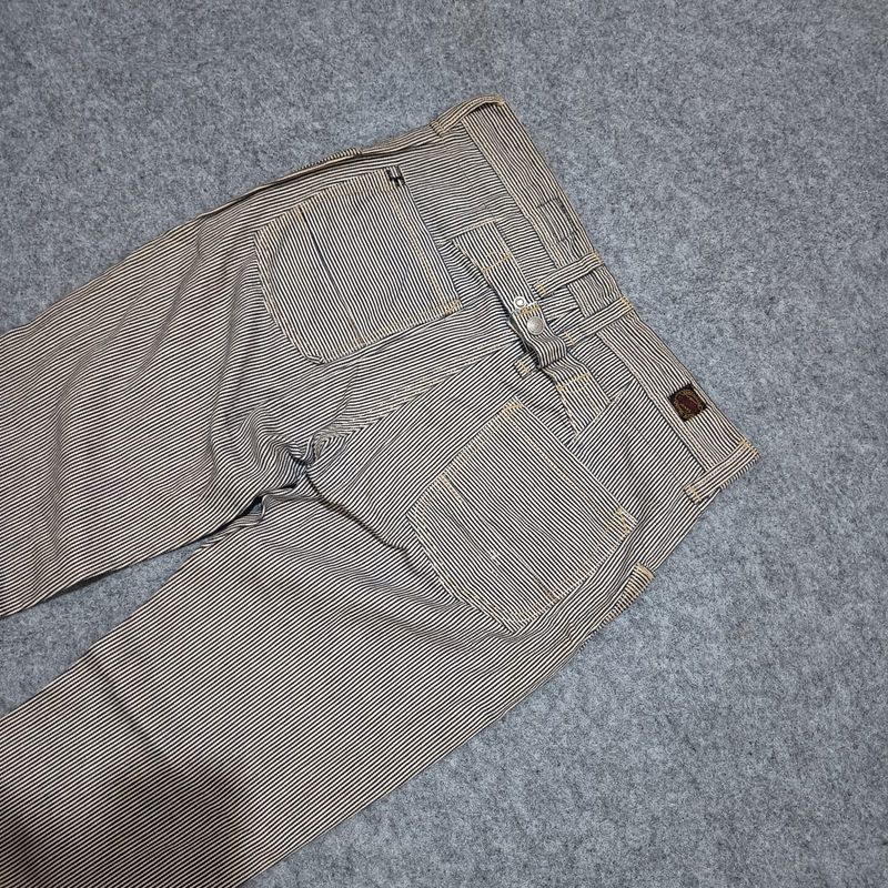 CABETTY JAPAN CROPPED BUCKLE BACK PANTS, foto 4