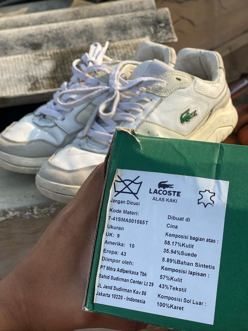 LACOSTE GAME ADVANCE LUXE0721 WHITE/OFFWHITE  43, foto 8