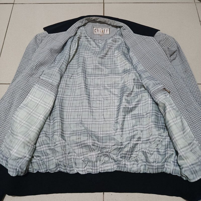 Califf Tartan Bomber Casual Harrington Jacket, foto 5
