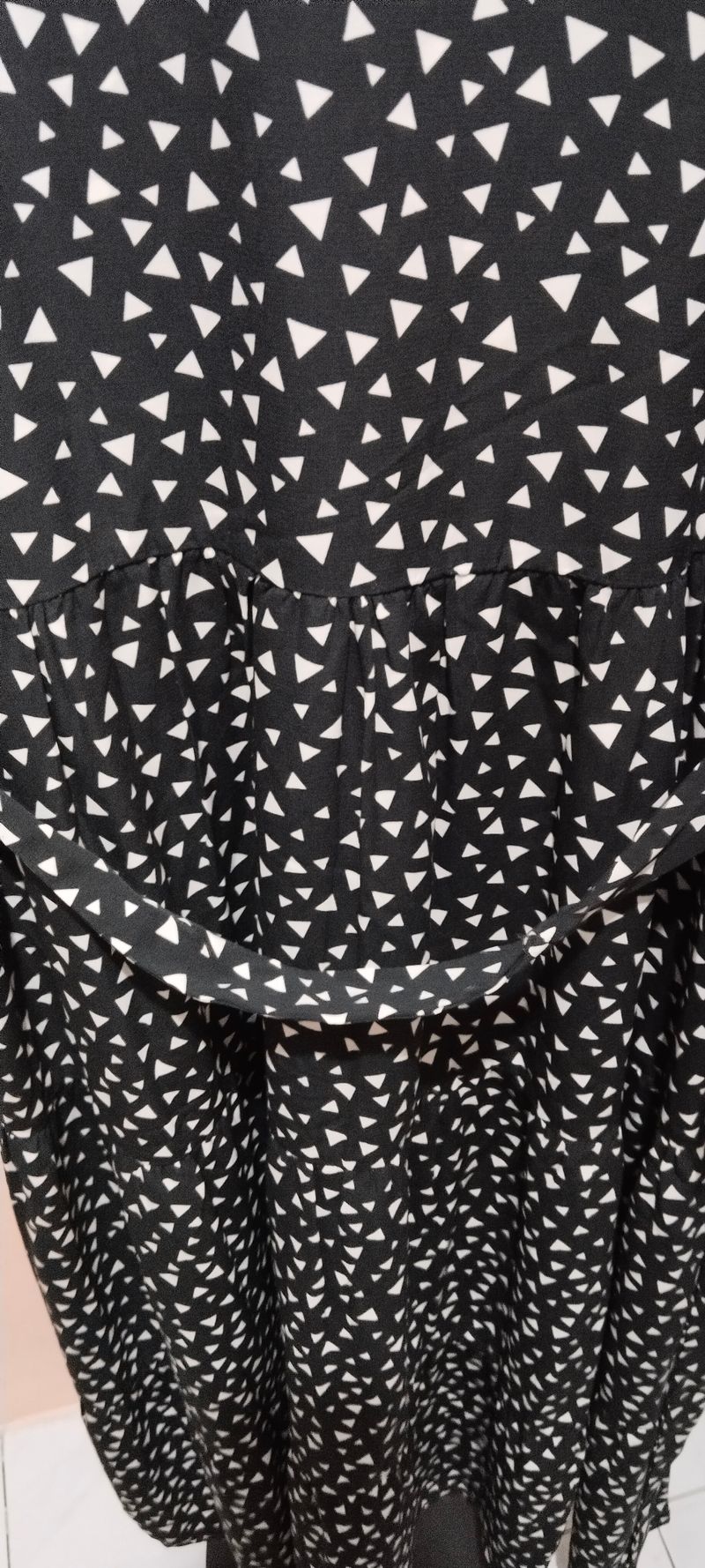 Gamis Motif - Hitam (Size XL), foto 3