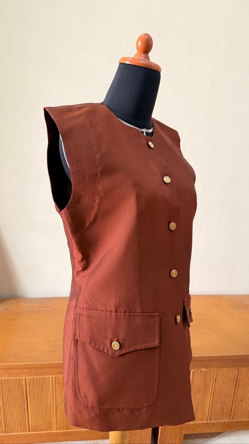 Brown Vest - Custom Made, foto 3