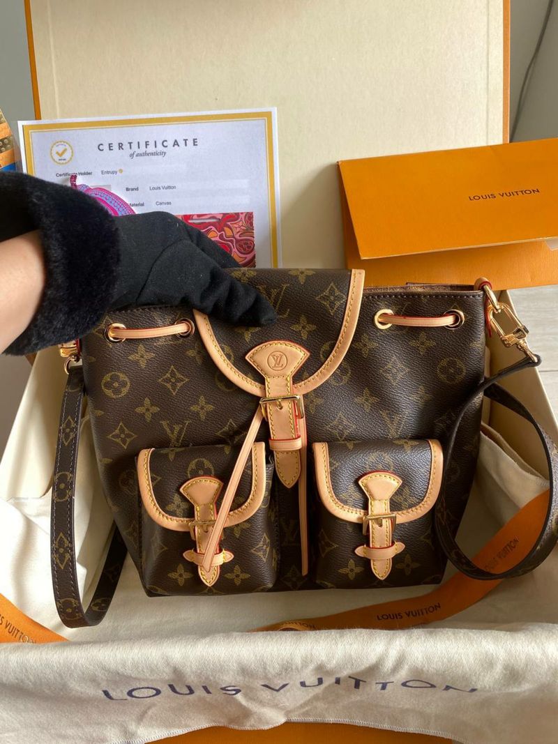 Nego Preloved Excursion Monogram Canvas PM backpack Authenti, foto 2