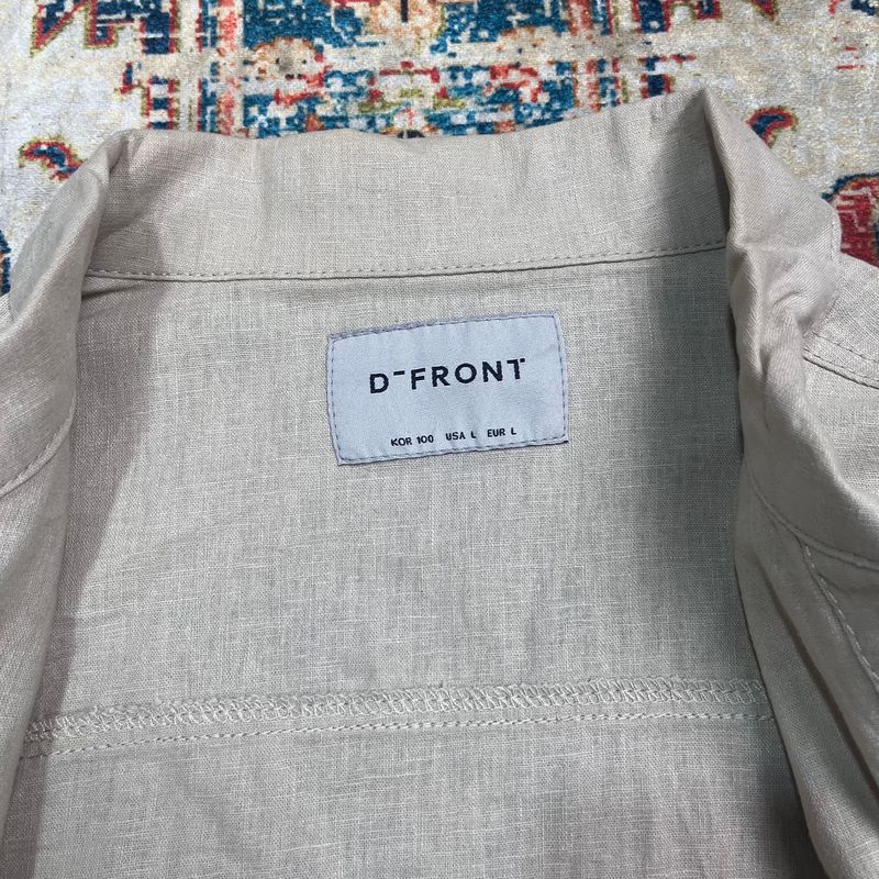 Dfront linen trucker jacket, foto 6