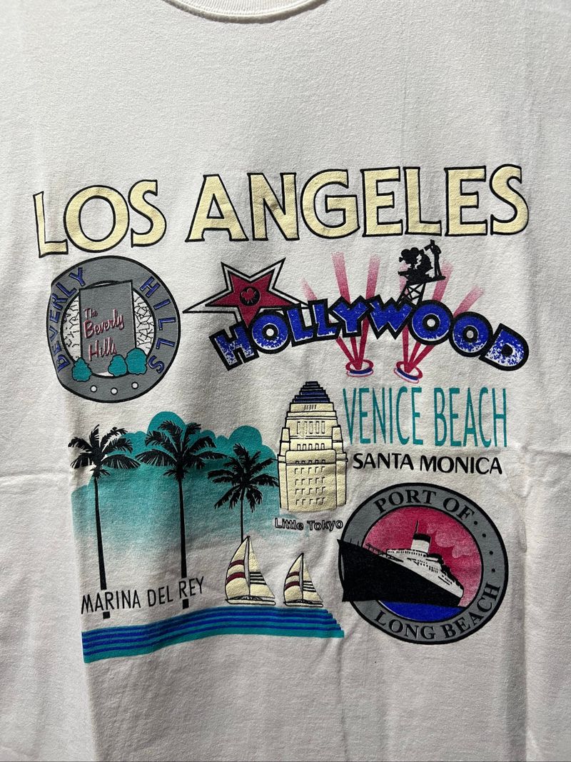 Art vintage white tee, foto 2