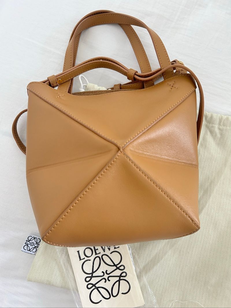 Preloved Loewe LW Mini Puzzle Fold Sand, foto 5