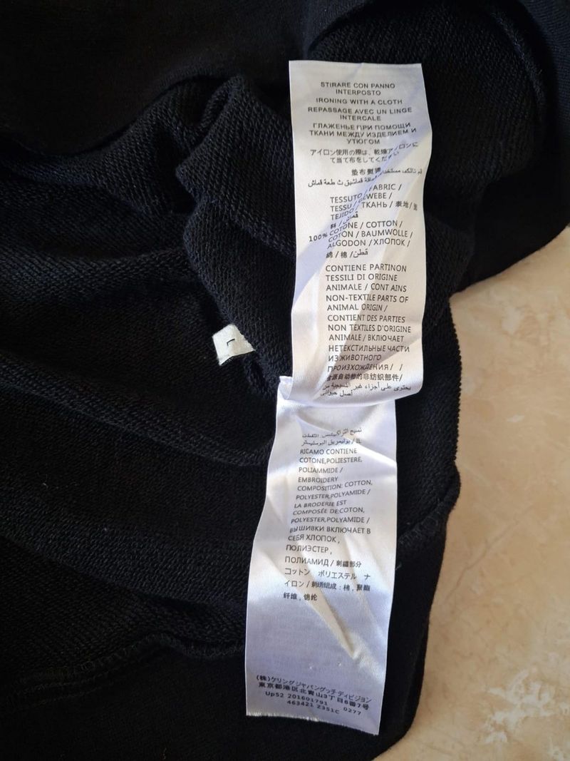 GUCCI CREWNECK BLIND FOR LOVE BLACK, foto 5