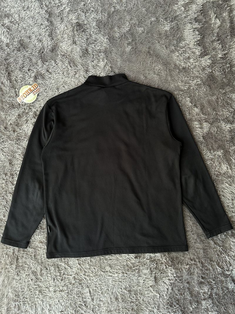Turtle Neck Longsleves Ad*das hitam pekat, foto 6