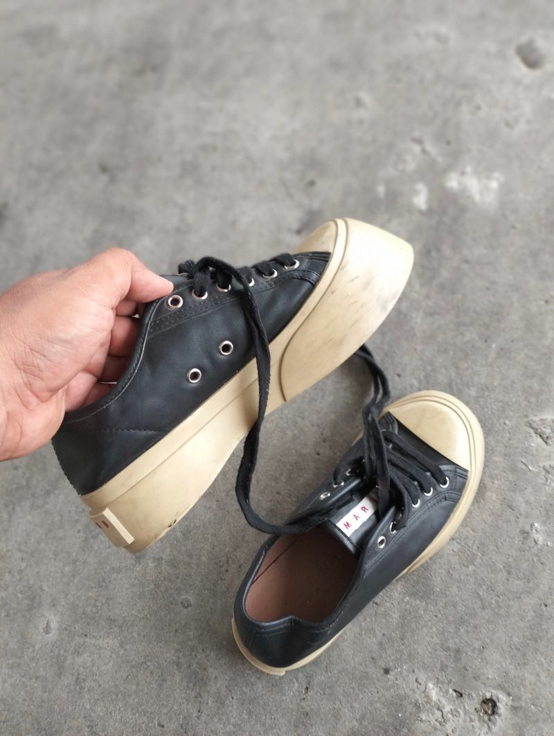 MARNI PABLO BLACK SNEAKER SIZE 37, foto 6