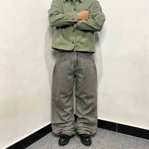 GLW baggy grey jeans