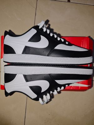 Nike Court Vision Black White
