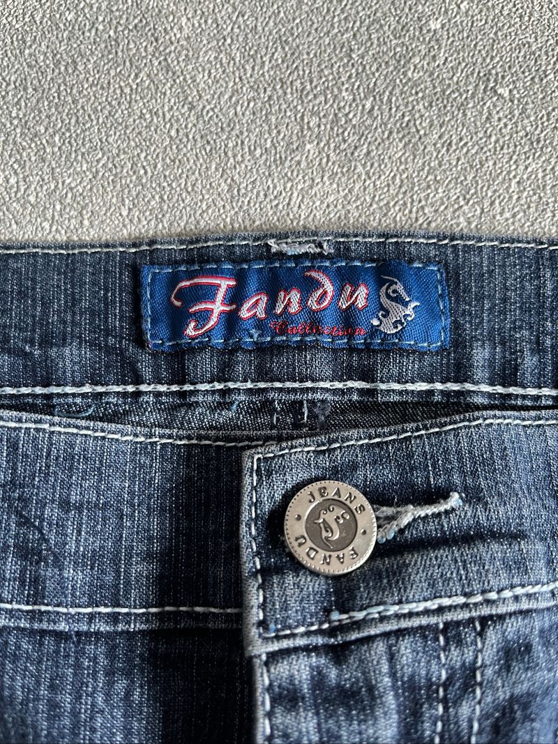 Fandu Jeans High Rise Bootcut Embroidery, foto 6
