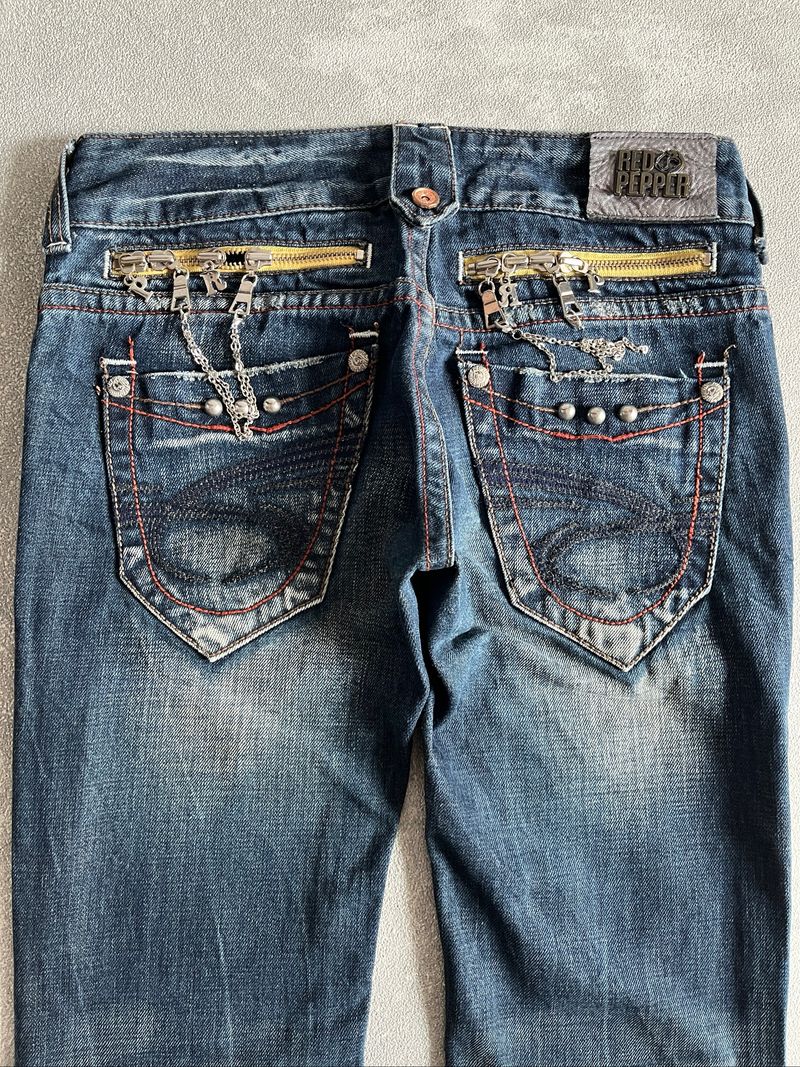 Red Papper Vintage Y2K Flare Jeans, foto 4