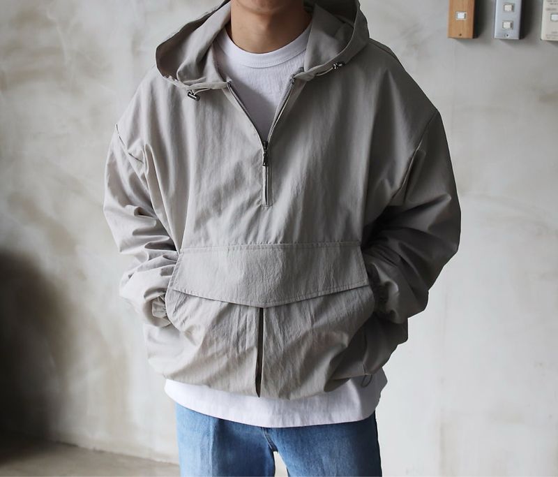 Asterr. nylon windbreaker anorack hooded jacket, foto 9