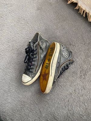 Converse x John varvatos double sip leather vintage