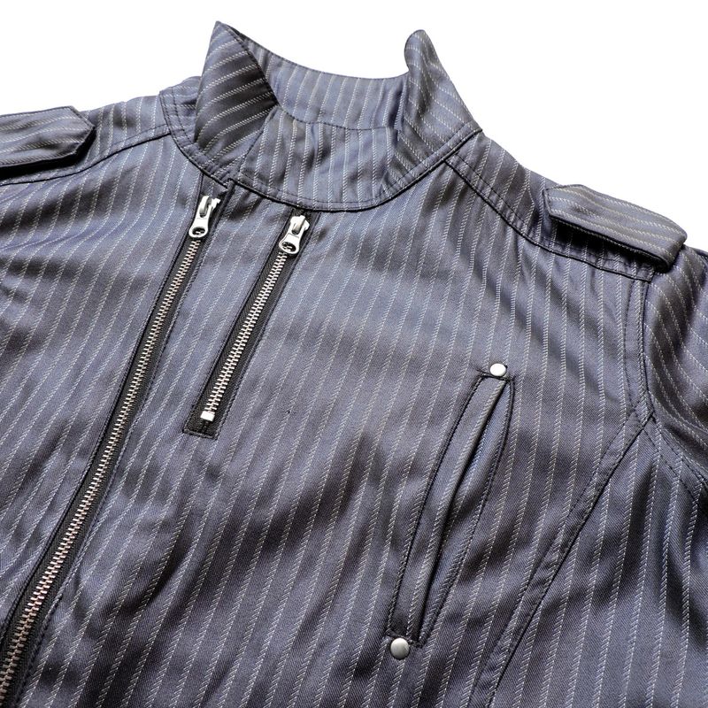 APRIL 77 MOTORCYCLE STRIPES WABASH COATED JACKET, foto 6