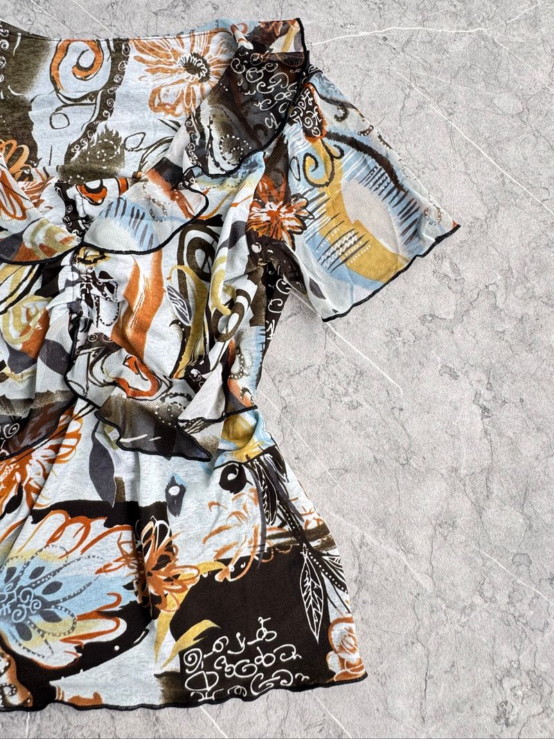 Abstract Floral Top 🎨, foto 3