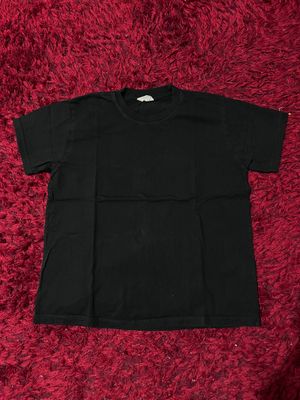 fitted tee basic black size M