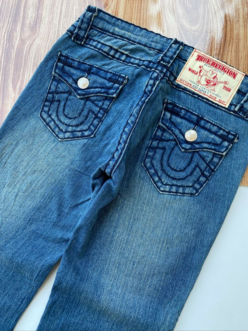 True religion lowrise flared bootcut jeans, foto 2