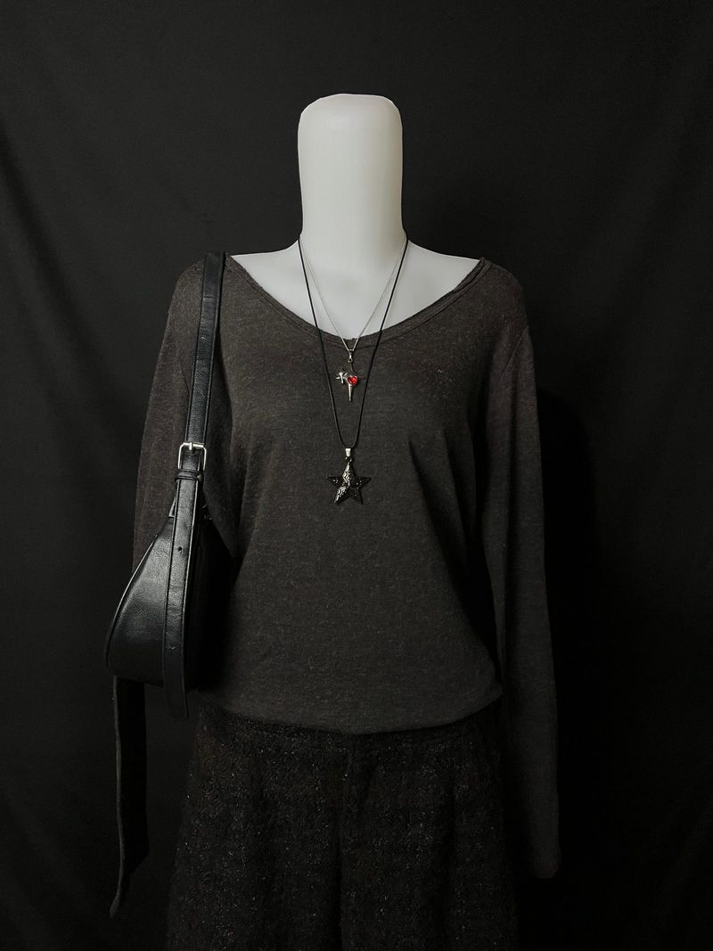 y2k uniqlo long sleeve, foto 2