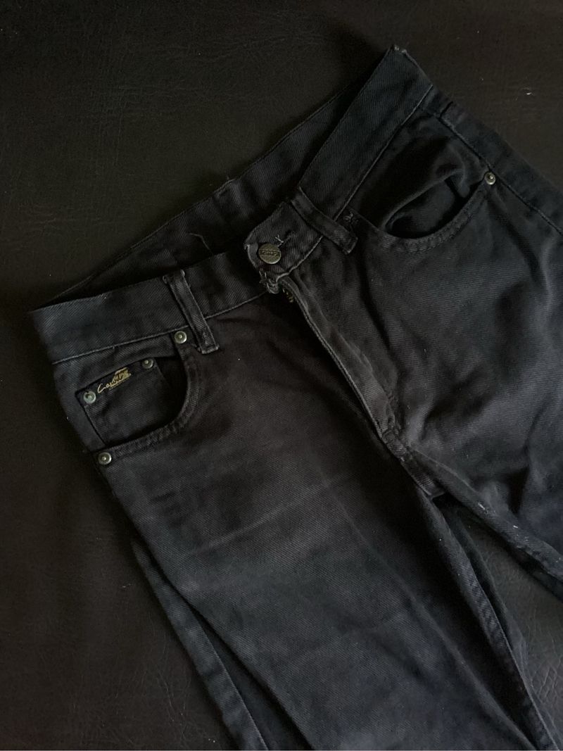Canv1l Long jeans black regular washing ripped, foto 5