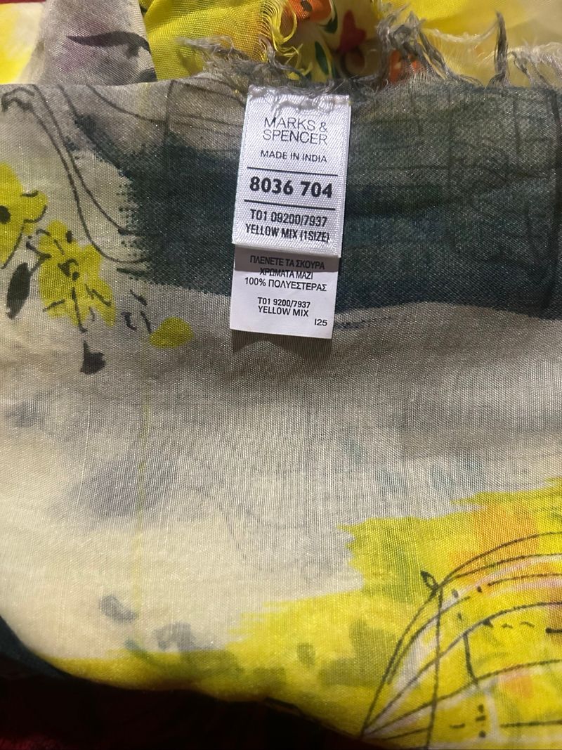 marks n spencer made india scarf, foto 2
