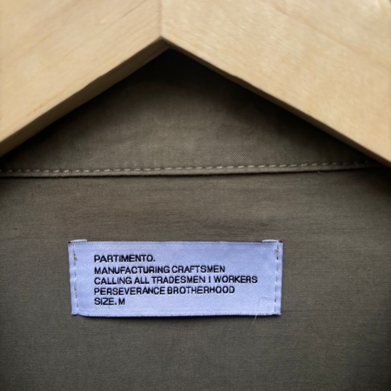 Partimento Army Green Olive Parka Jacket, foto 4