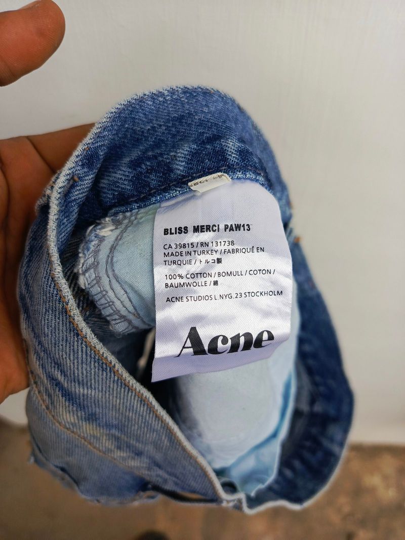 Skirt jeans acne studios, foto 8