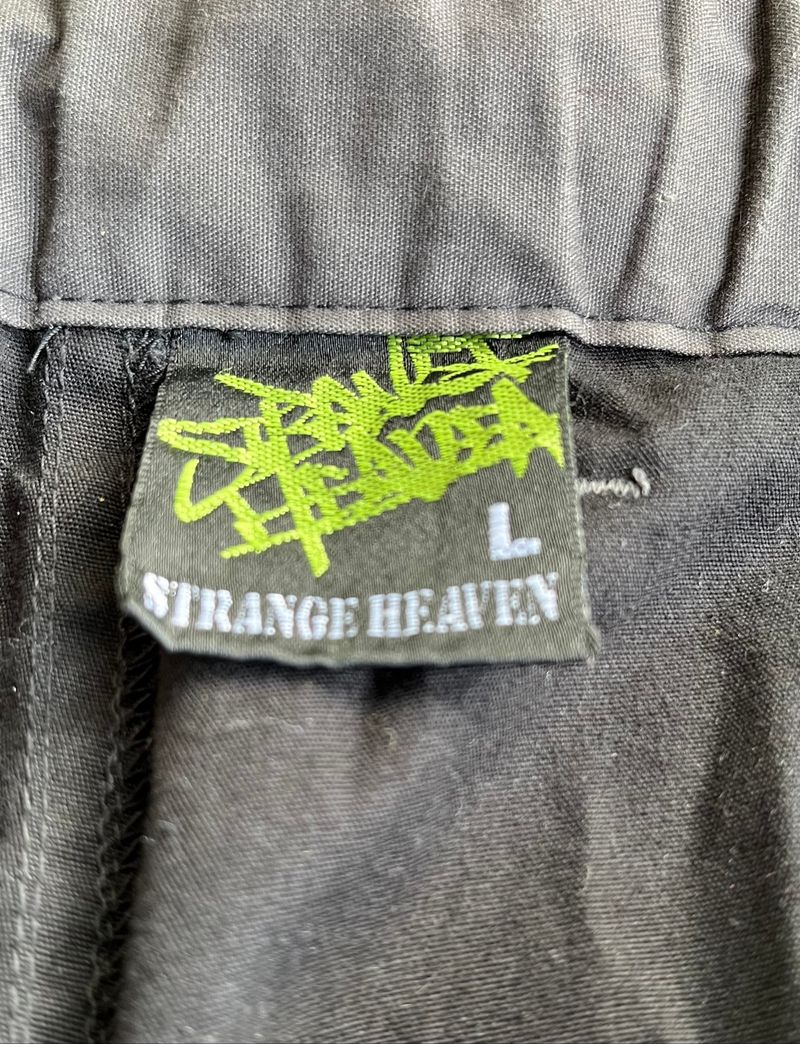 Strange heaven multi zipper pants y2k style, foto 6