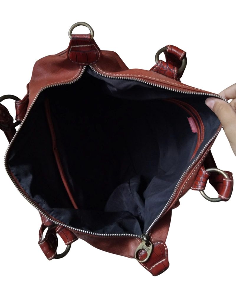 y2k croco red shoulderbag, foto 6
