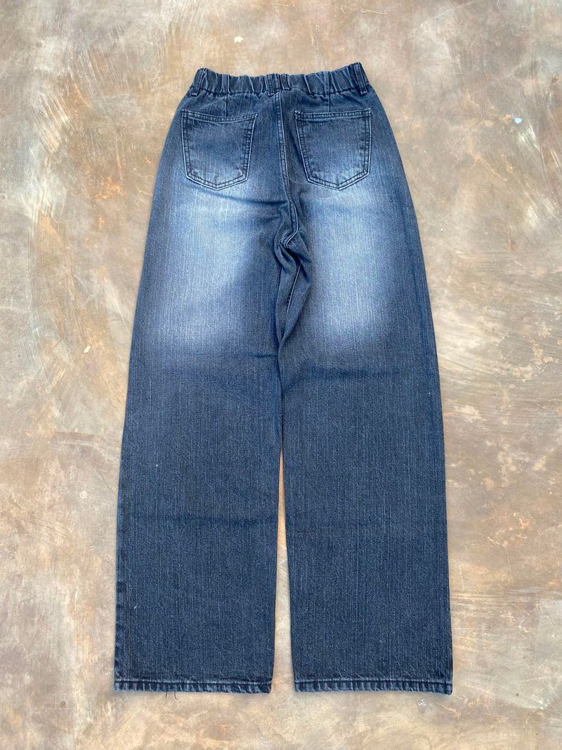 BAGGY JEANS BLACK WASH, foto 5