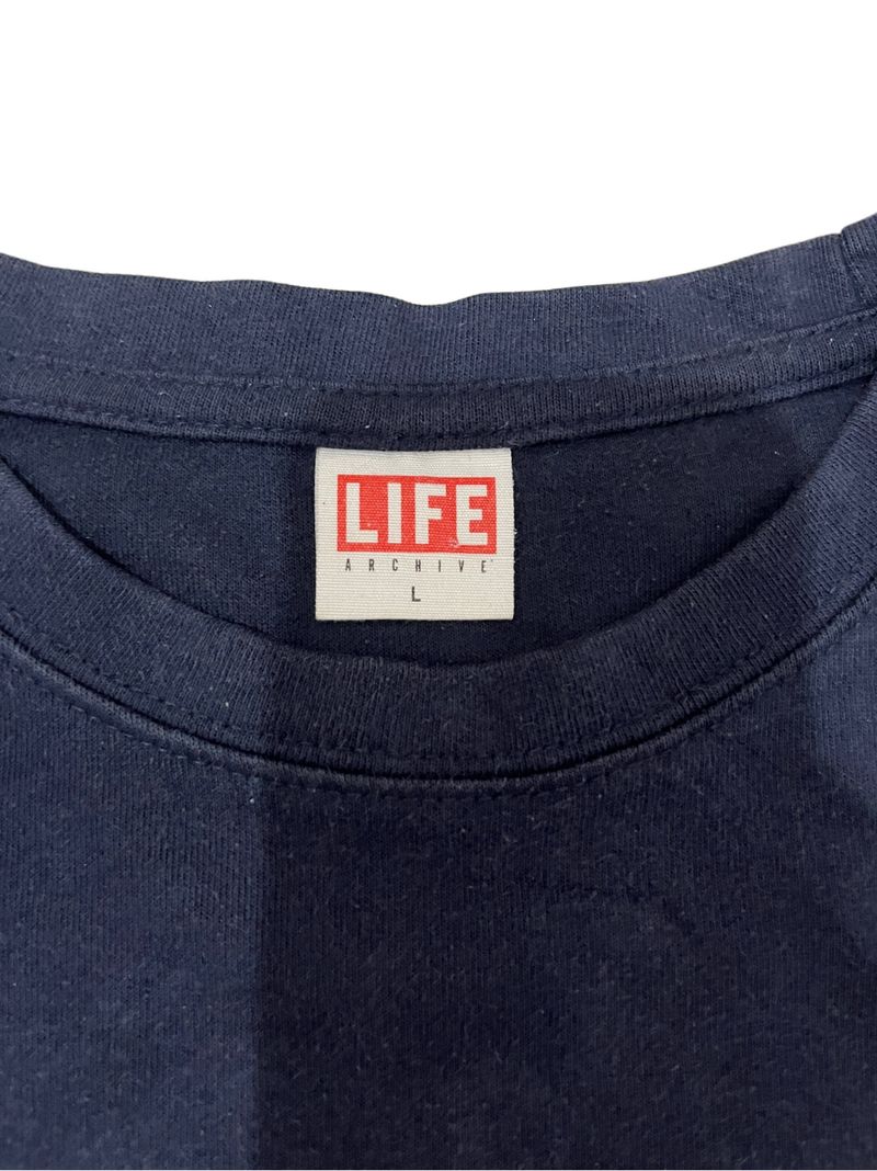 life archive arch logo tee navy blue, foto 3