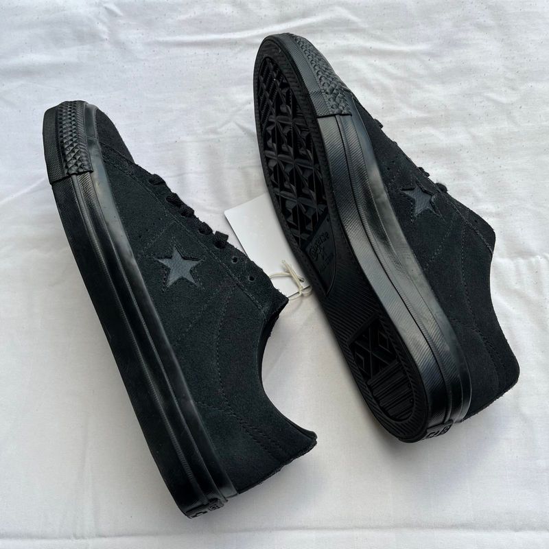 Converse One Star Pro Classic Suede Full Black, foto 6