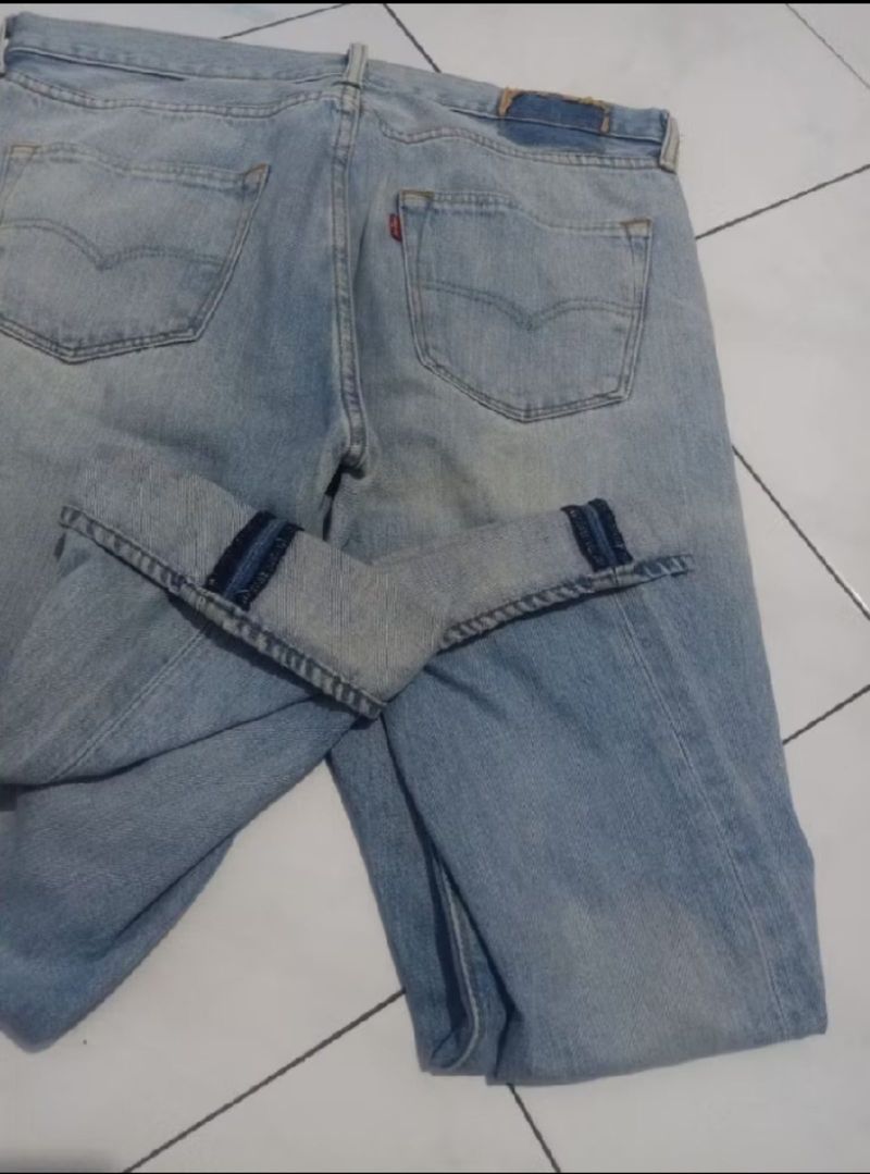Celana Levi's 501 Fly Button SZ 35/36, foto 7