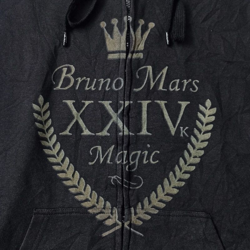 Sweater Zip Hoodie Bruno Mars, foto 2