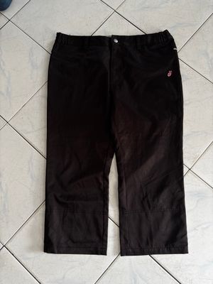The Rolling Stones Black Cropped Cargo Pants