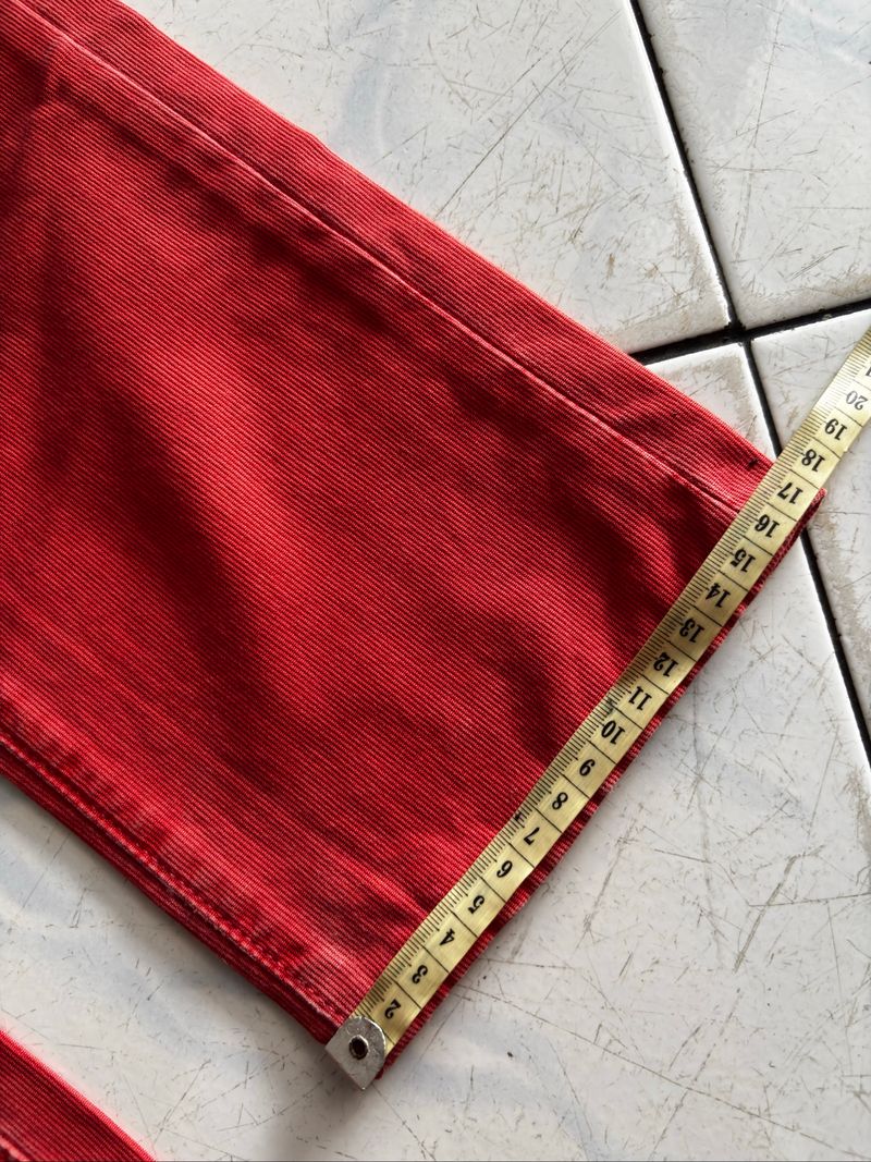 Levi's 511 Slim Fit Corduroy Pants Red, foto 3