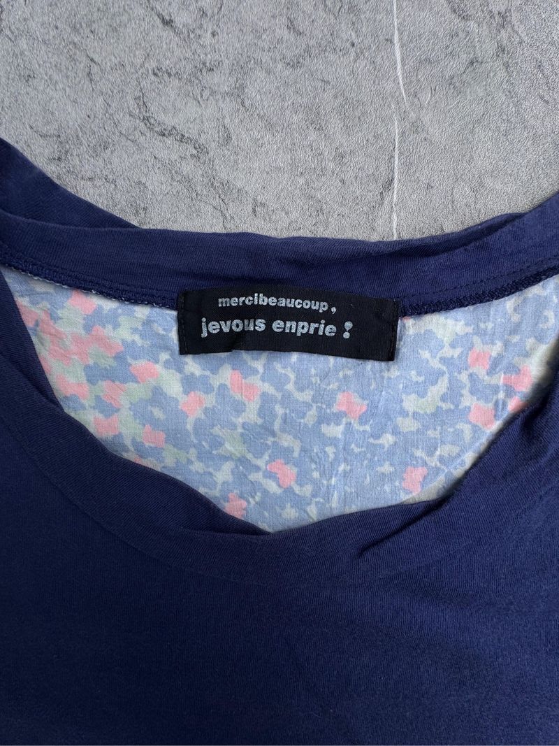 MERCIBEAUCOUP, jevous enprie ! Two-tone Top, foto 4