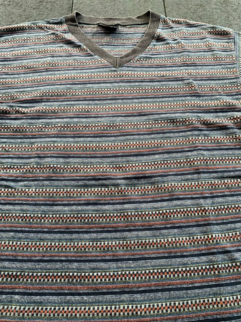 Vintage O’neill stripped art Vneck tee, foto 2