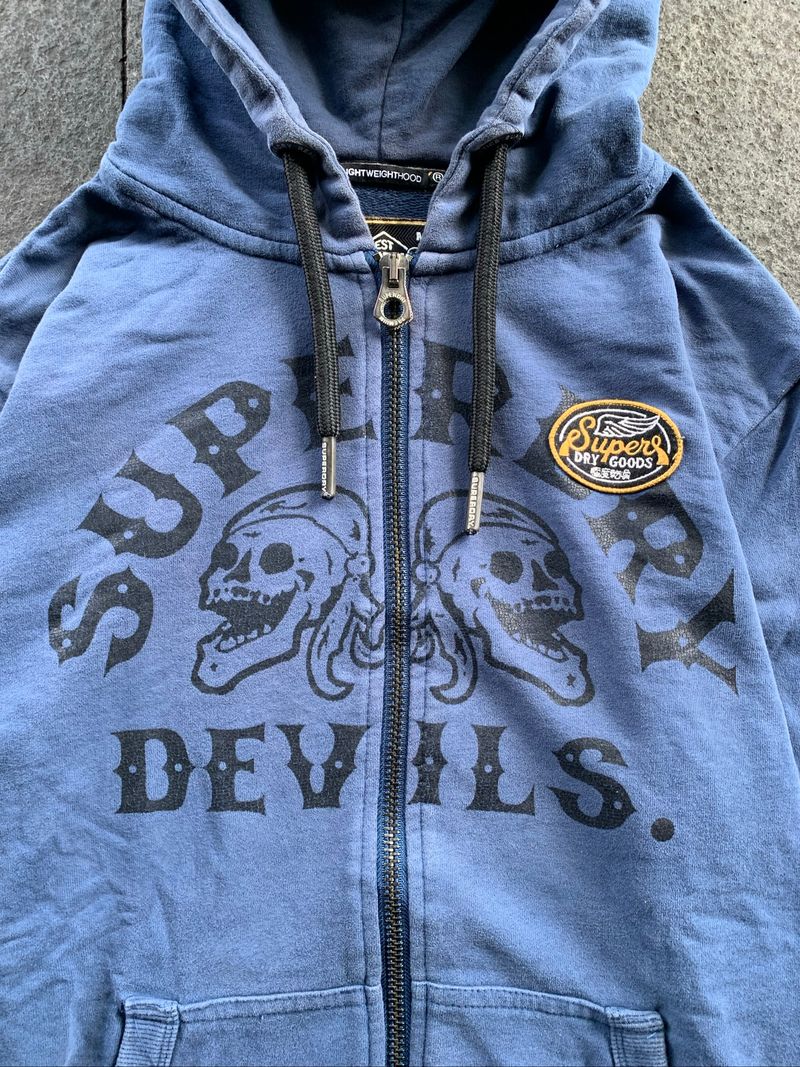 Superdry Devils Zipper hoodie, foto 2