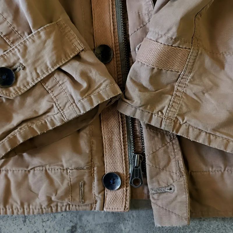 GAP Vintage Y2K Denim jacket Pria tan brown, foto 4
