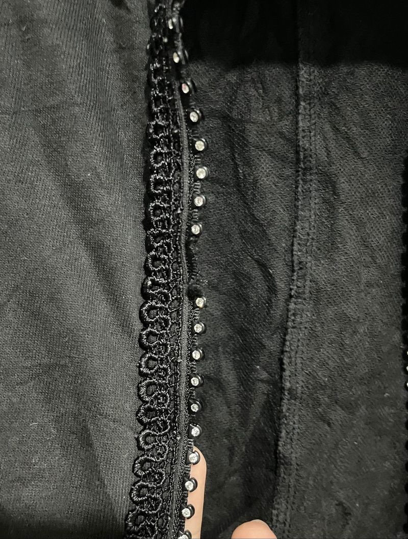 Distressed Cecil Mcbee Layer zip hoodie, foto 5