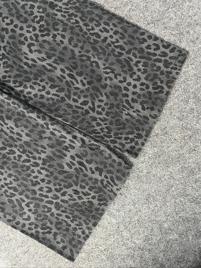 BAGGY JEANS CHARCOAL LEOPARD ILEFT, foto 9