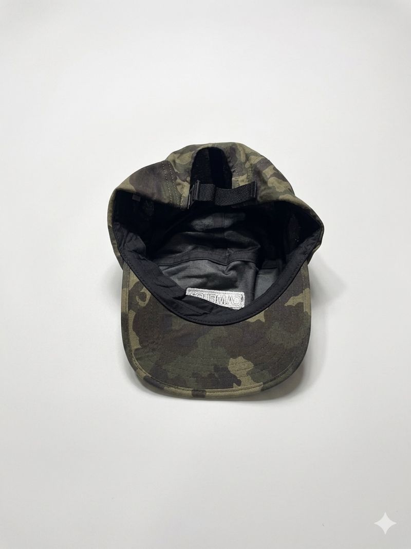 Camelot camo 5 panel hat cap, foto 3