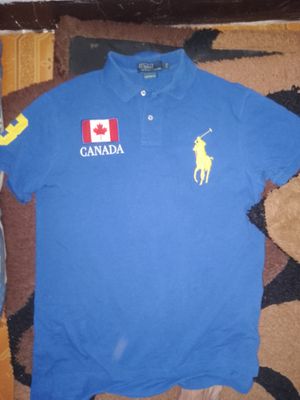 Polo Ralph Lauren Vintage Sportswear T-shirt Pria blue