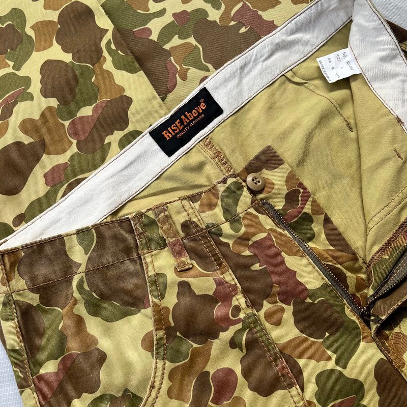 Sunplain Japan Frogskin Camo Fatigue Work Pants, foto 3