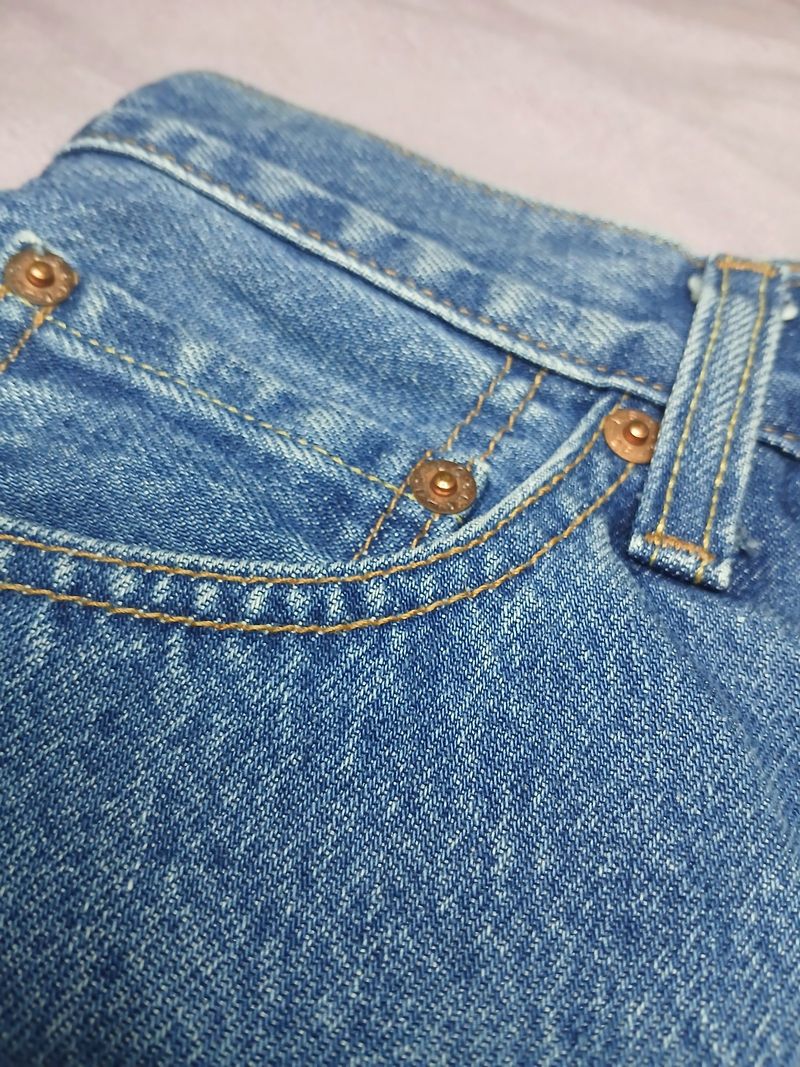 Levi’s Button Front Denim Mini Skirt, foto 8