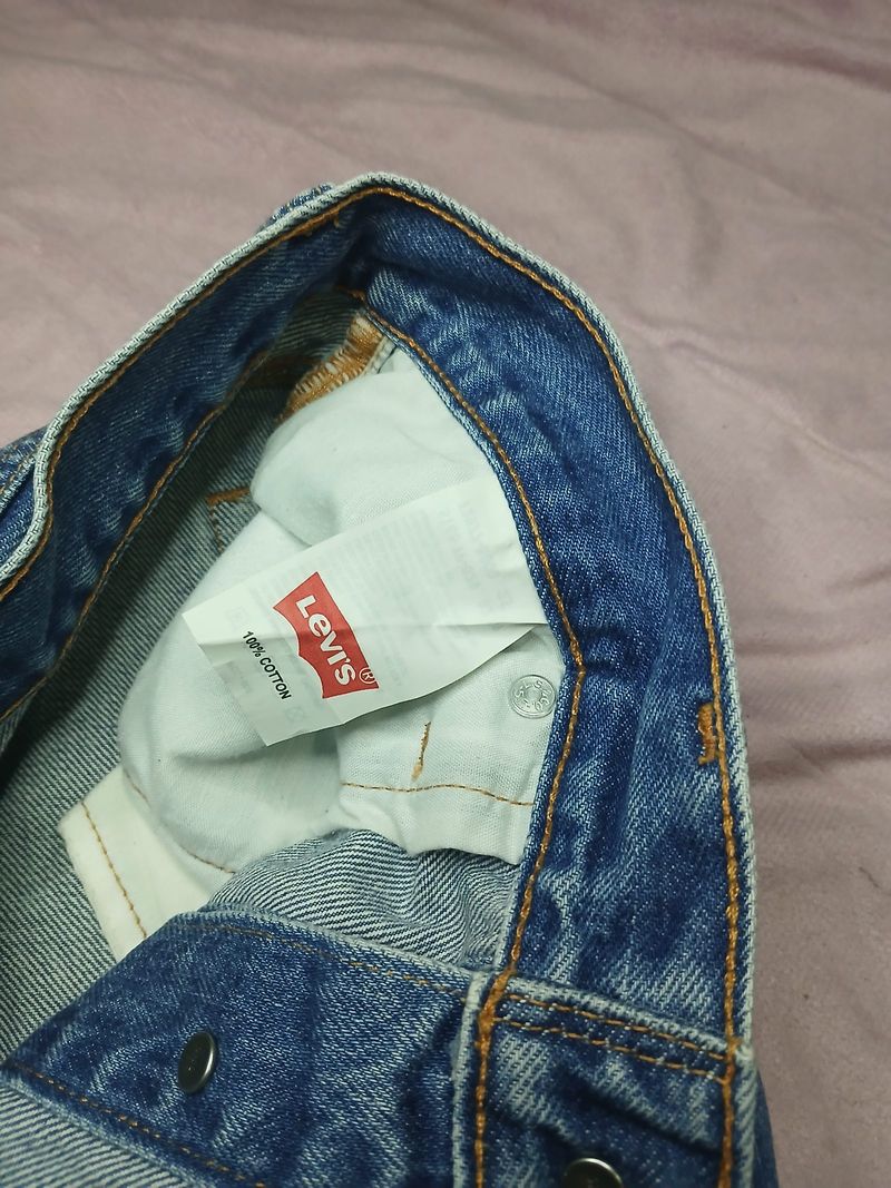 Levi’s Button Front Denim Mini Skirt, foto 5
