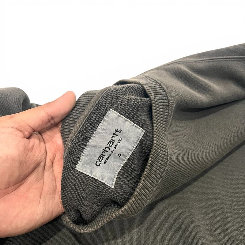 CARHARTT SWEATSHIRT / Crewneck Script bordir, foto 6