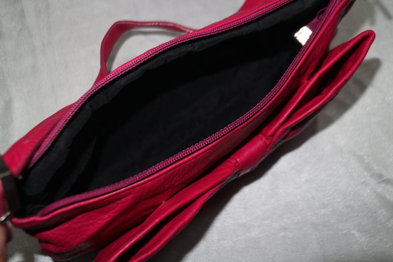 pink bow shoulder bag, foto 3